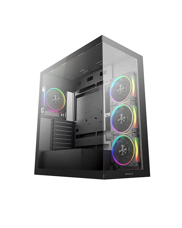 DEEPCOOL CG580 4F V2 ARGB ATX Mid Tower Cabinet (Black)
